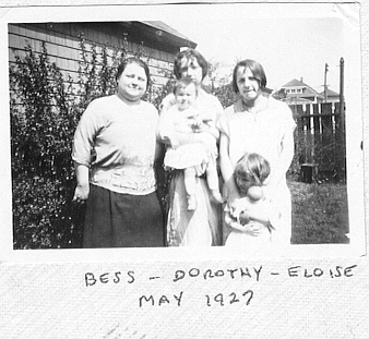 Bess Dorothy Eloise 1927