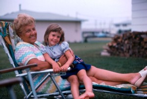 Carolyn and her grandmother Dorothy Kirchgraber