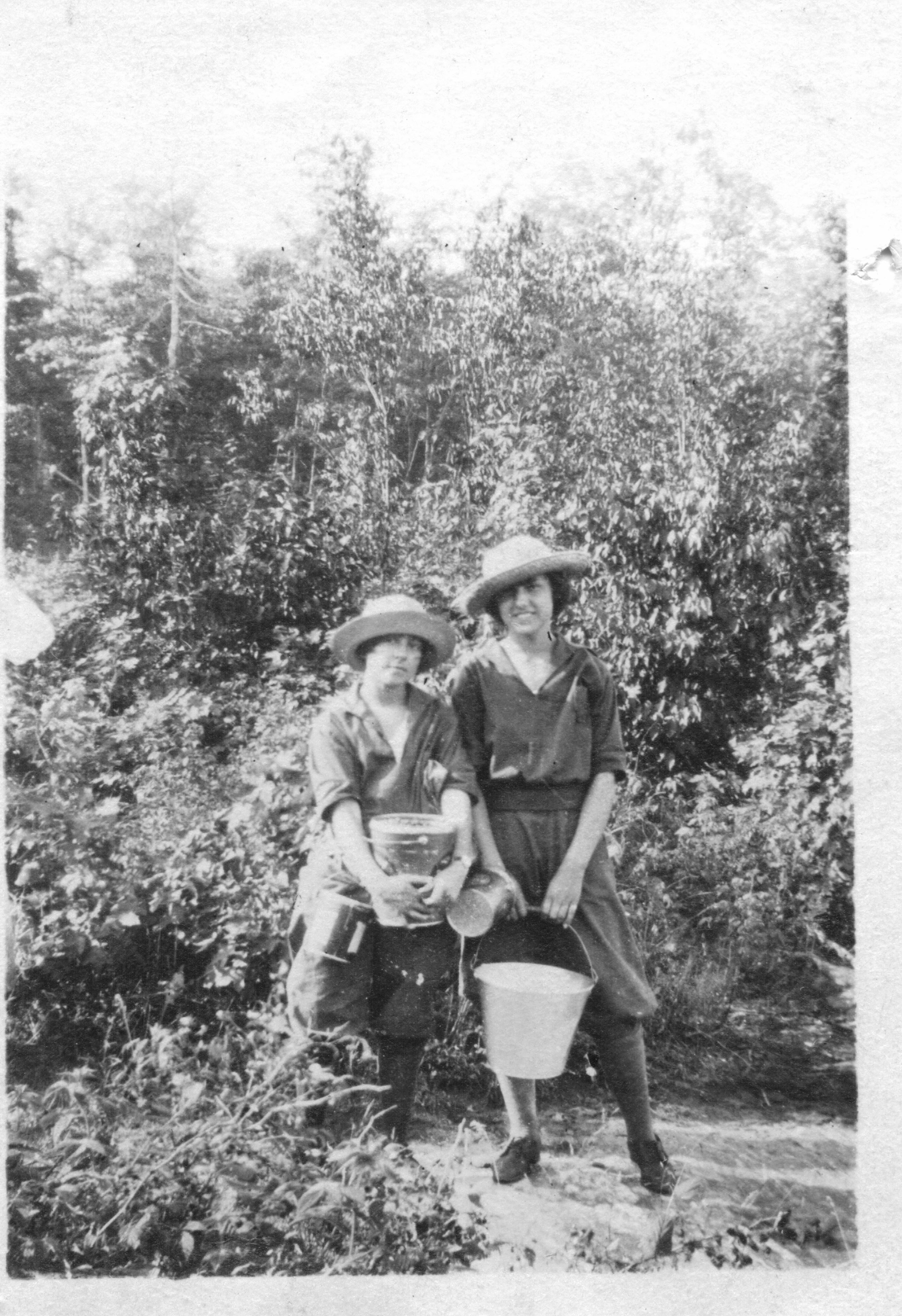 At Aunt Elsie Fisher's, Sprucedale, Ontario circa 1925